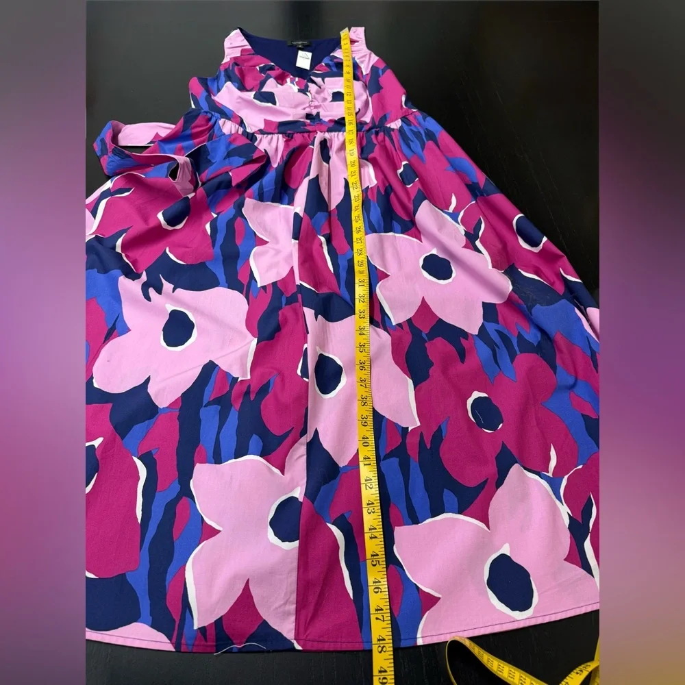 Banana Republic Factory Sleeveless Self-Belted V Neck Midi Dress - Picture 7 of 13